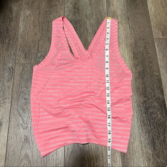ZYIA Active Nimbus Pink Split Back Mesh Workout Tank Top Size Extra Small - Picture 12 of 12